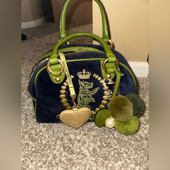 Juicy Couture Handbags - RARE Y2K Juicy Couture Bowling Bag Scottie Dog